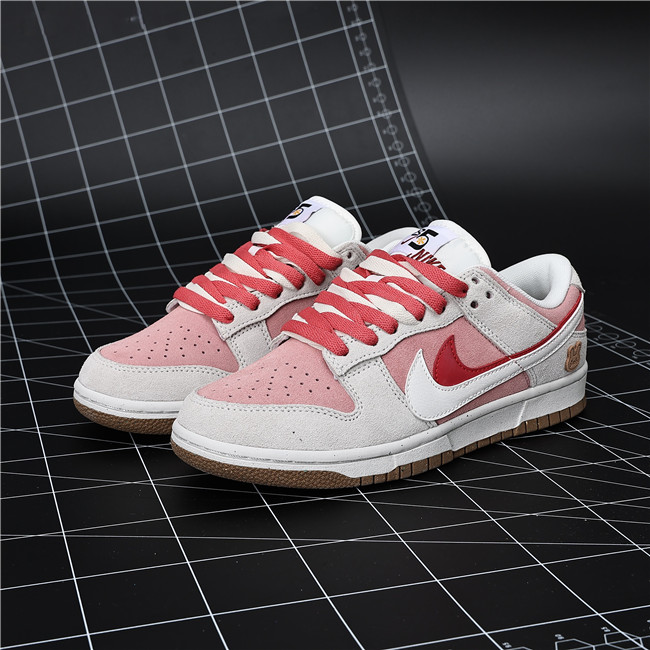 Men's Dunk Low Pink/Gray Shoes 0306 Men's Dunk Low Pink/Gray Shoes 0306